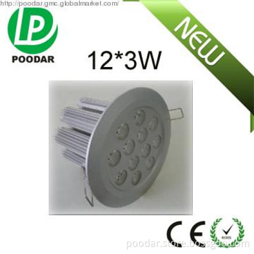 90degree led ceiling lamp 15pcs cree leds